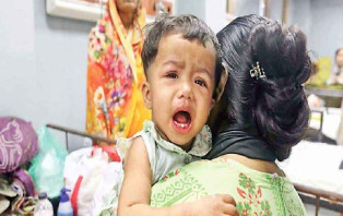 ১৯ দিনে হামের উপসর্গ নিয়ে ৯৪ শিশুর মৃত্যু