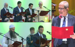 মন্ত্রী-প্রতিমন্ত্রী হিসেবে শপথ নিলেন যারা