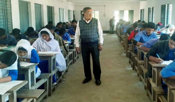 সালথায় এসএসসি ও দাখিল পরীক্ষা শুরু