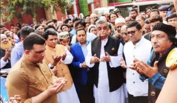 সাংবাদিক দোলনের পিতার আত্মার মাগফেরাত কামনায় দোয়া মাহফিল