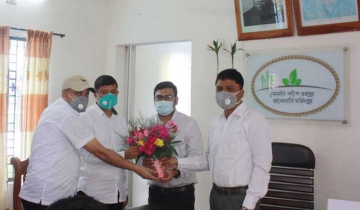 সালথায় স্বাস্থ্য কর্মকর্তা হিসেবে ডাঃ ইফতেখার আজাদের যোগদান
