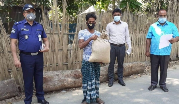 সালথা উপজেলার কোন মানুষ না খেয়ে থাকবে না