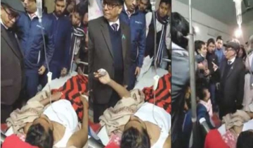  ভিপি নুরুকে দেখতে গিয়ে তোপের মুখে উপাচার্য ও প্রক্টর