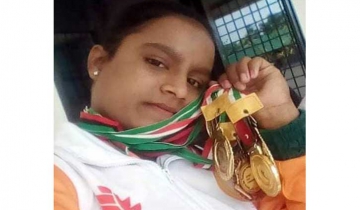 সপ্তম বারের মতো স্বর্ণ পদক জিতলেন সালথার নিলুফা